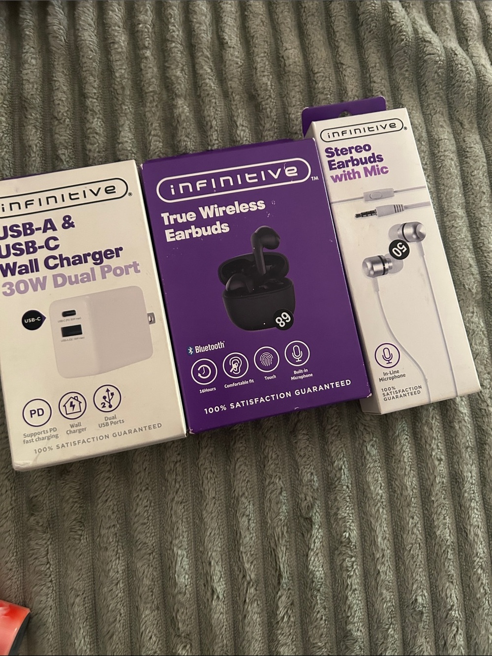 True Wireless Earbuds - Black